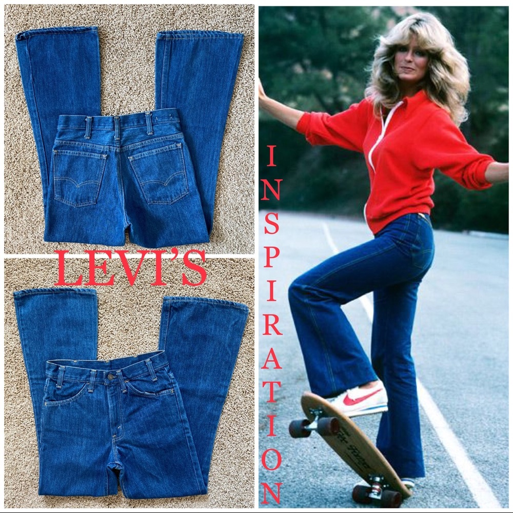 TRUE 70’s Levi’s High Waist Flare Jeans